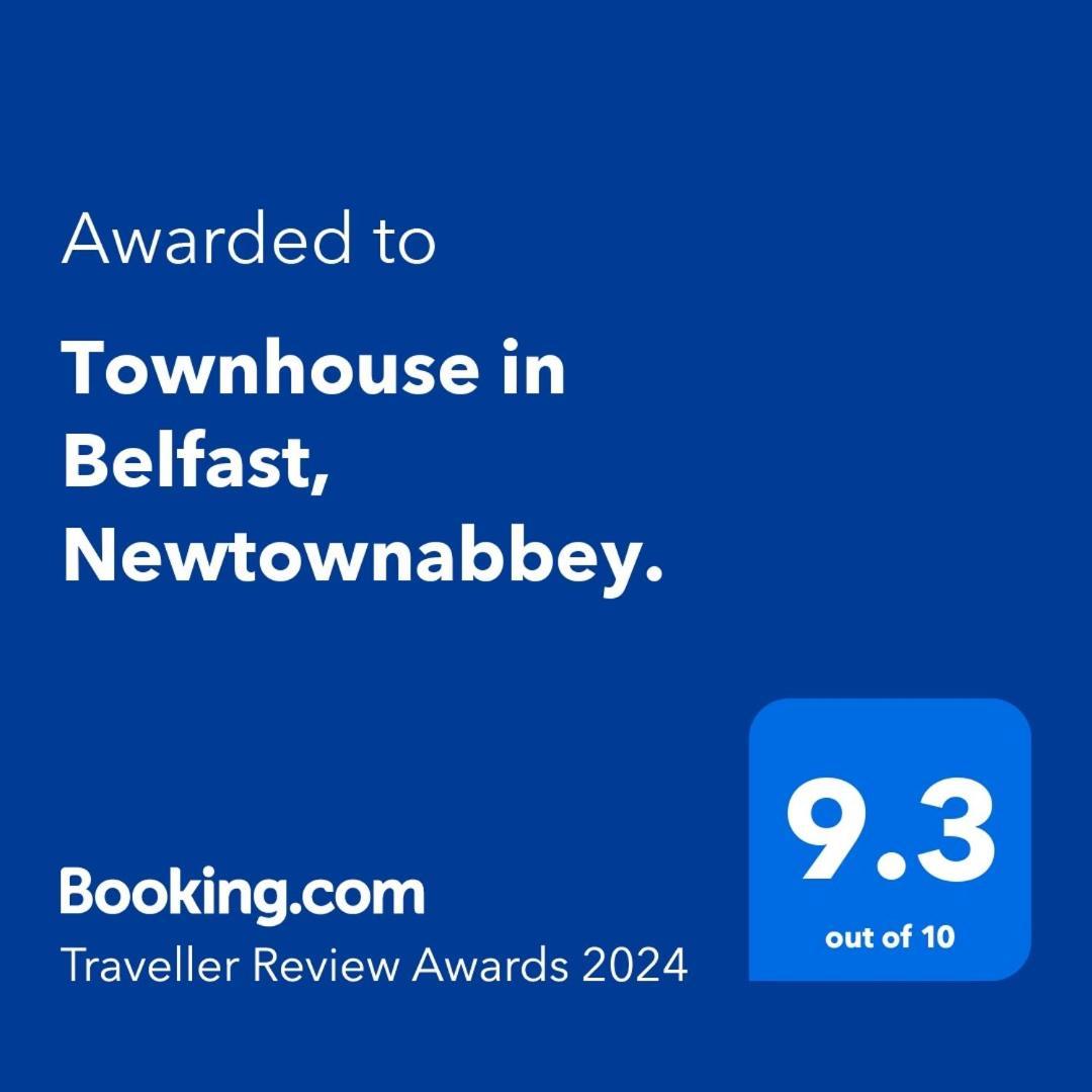 Townhouse In Belfast, Newtownabbey. Villa Esterno foto